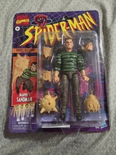 Marvel Legends Retro Spider-Man Sandman Action Figure New & Sealed