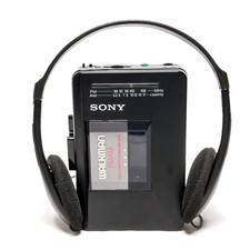   Sony Walkman WM-AF23 FM/AM Cassette Player New Drive Belts Serviced  