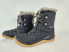 Columbia Women's Girl's Minx Shorty III Black Waterproof Snow Boot 5 Tag SZ 5.5