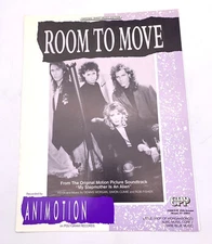 Room To Move Sheet Music Animotion Piano Voice 80s Synth Pop Electronic