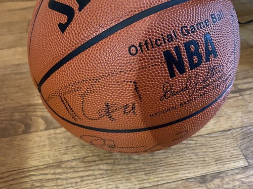 SAN ANTONIO SPURS SIGNED BASKETBALL 1999-2000 Tim Duncan David Robinson Beckett - Picture 2 of 8