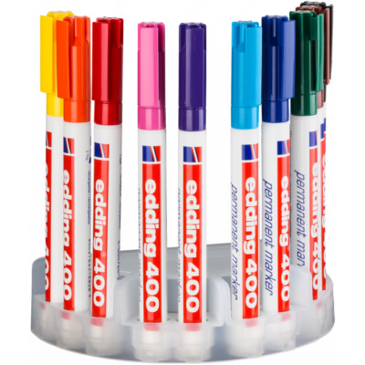 Edding 400 Permanent Marker Permanentmarker 1 mm fein ALLE FARBEN wählbar! NEU