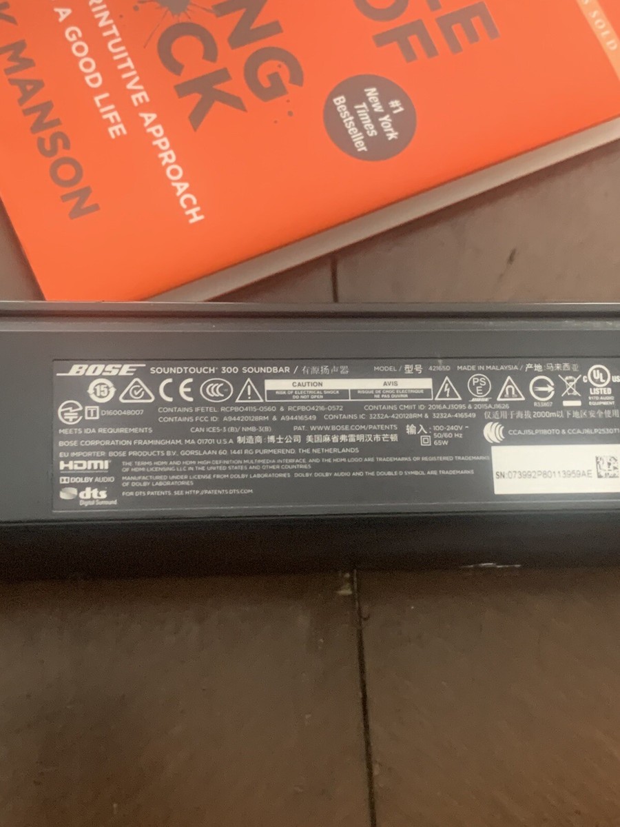 ジャンク品 bose sound touch300 Bose® SoundTouch® 300 soundbar at