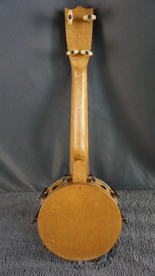 Ukelele Gretsch Clarophone Banjo Banjolele años 20 - Arce natural Foto 3 de 4