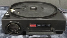 Kodak Carousel 600 Slide Projector-Powers On, Feeds  Advances- No Reverse/Bulb
