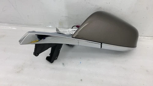 ⭕ 12-15 Model S Driver Side Exterior Door Mirror Left Beige - PPTI 1041317-00-C