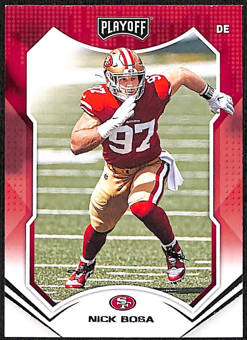 2021Panini Playoff  Nick Bosa #192   San Francisco 49ers Football Card