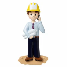 Engineer Personalized Christmas Tree Ornament