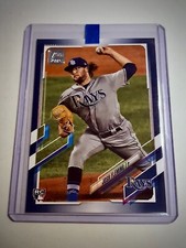 2021 Topps JOSH FLEMING #526 Rookie Card Purple Parallel