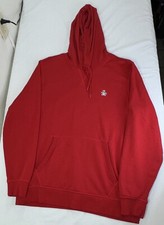 Original Penguin Munsingwear Mens Red Pullover Hoodie Jacket Sweatshirt