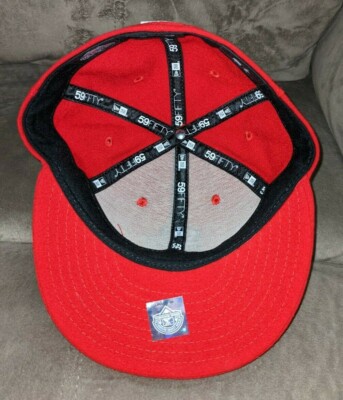 Casquette New Era 59Fifty MiLB Syracuse Chiefs, Bleu, Taille 7 5/8 - Occasion