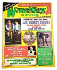WRESTLING REVUE - SEPT 1974 - SAMMARTINO / JACK BRISCO / KOWALSKI