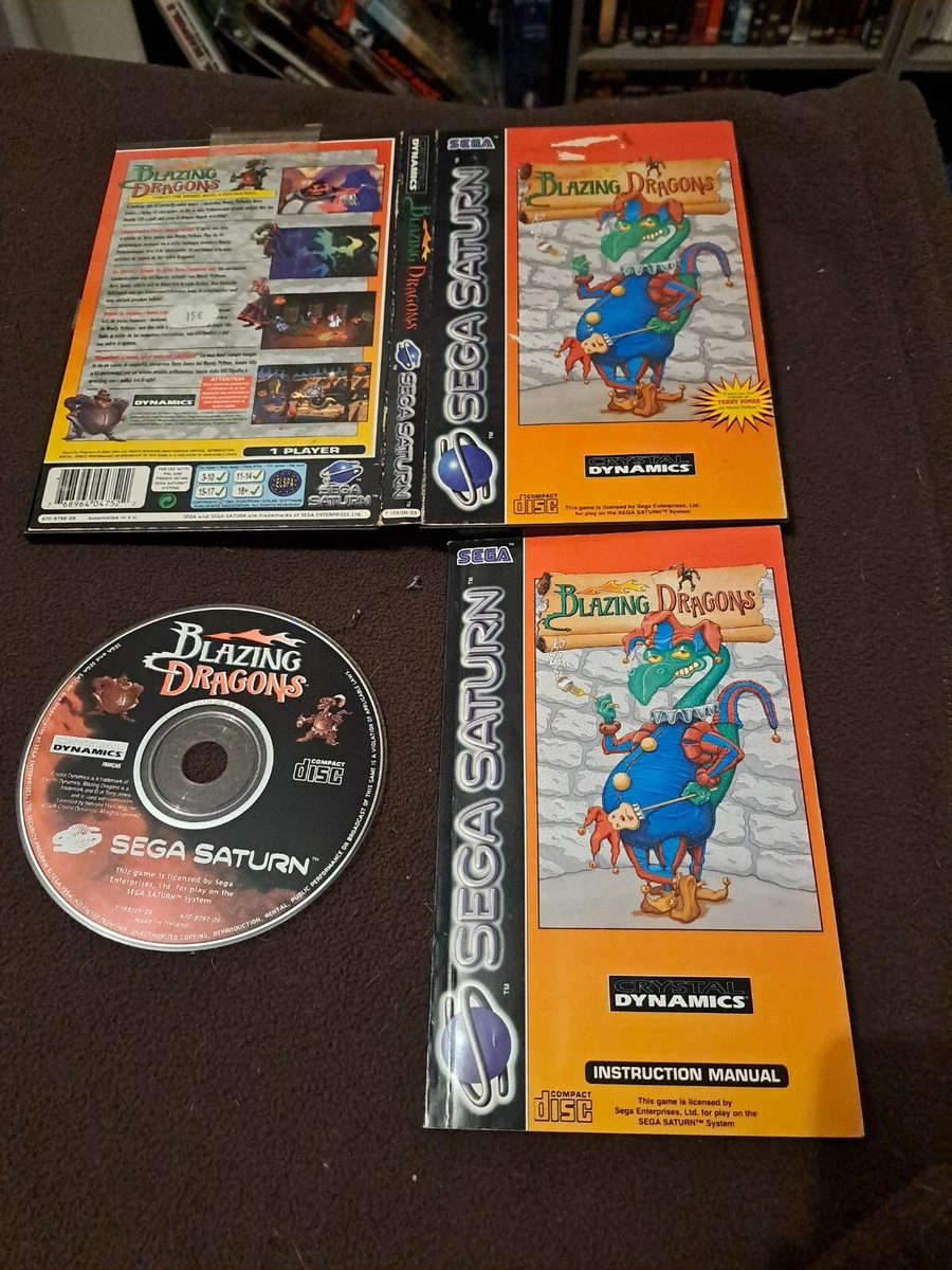Blazing Dragons Sega Saturn - Prix - Photo - Présentation