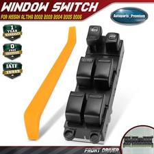 Front Driver Left Power Window Switch For Nissan Altima 2002 2003 2004 2005 2006