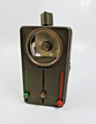 WWII German Wehrmacht Daimon 3 Colour Signal Flashlight ARMY Rare