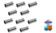 10pcs 0 Gauge Non-Insulated Wire Ferrule Amplifier Ferrules 0 AWG Amp Tin