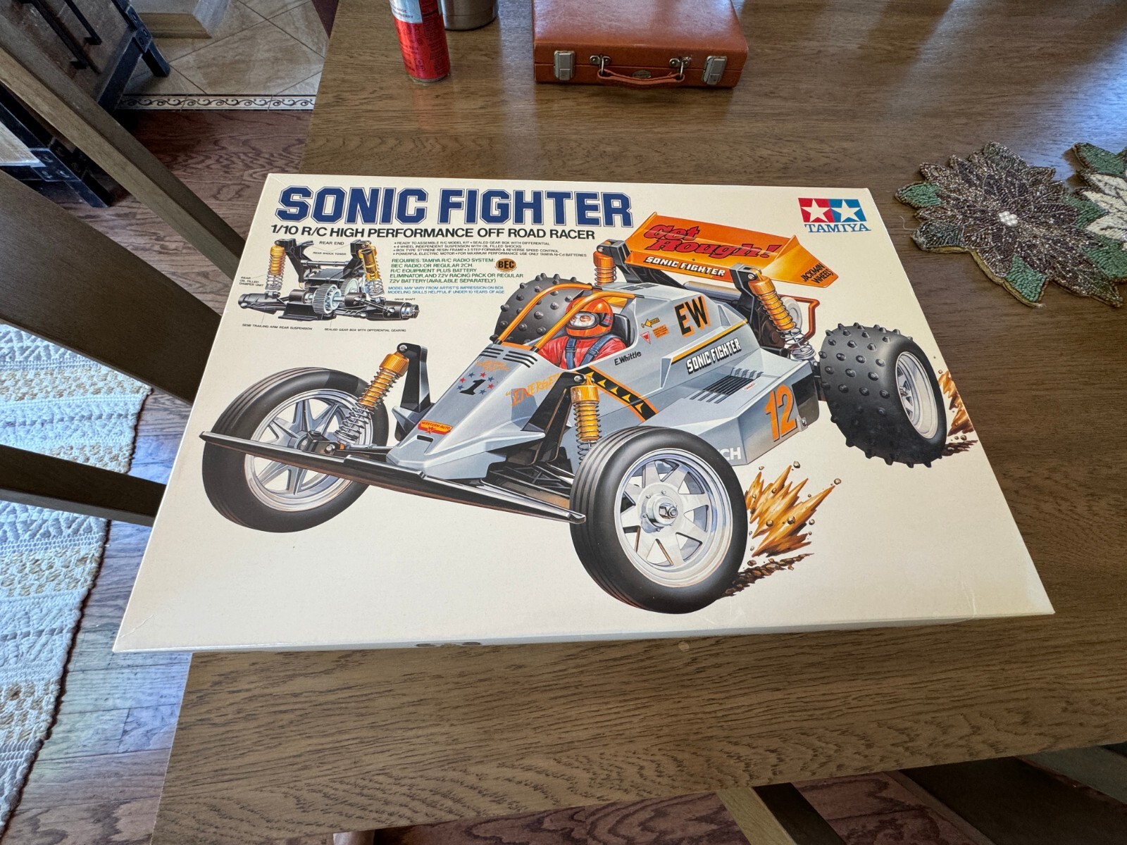 Tamiya Sonic Fighter Vintage Original Model 58071 Model Rectifier Gorgeous