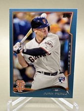 JUAN PEREZ 2014 Topps Update Wal-Mart BLUE RC #US-271- NM/MT - Giants