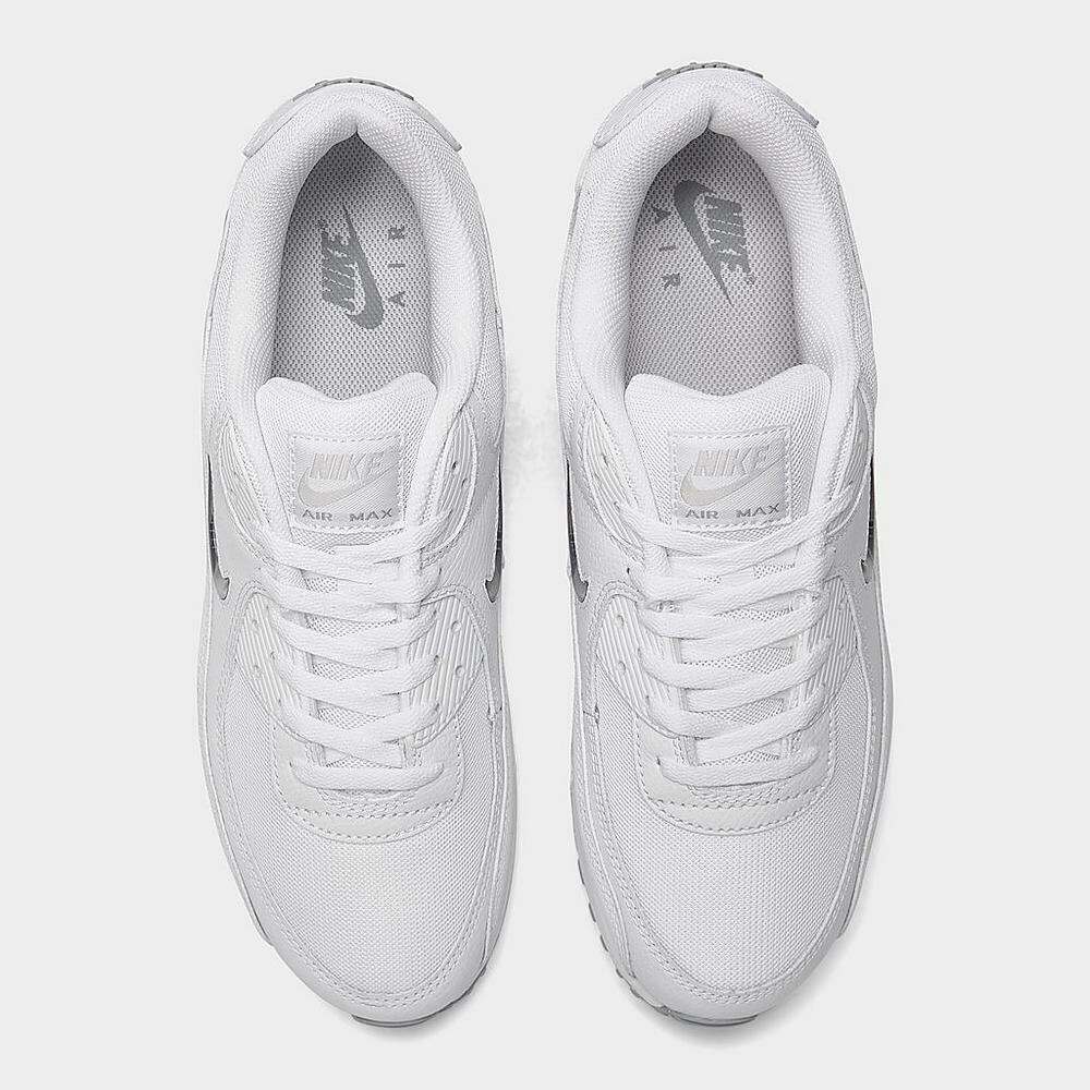 NIB  Men\'s Nike Air Max 90 Jewel Swoosh FN8005-100 White/Photon Dust/Light Size 11 Men main image 4