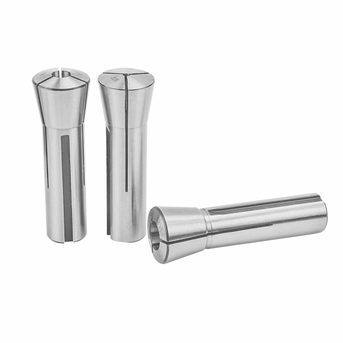EPOTOOR 6pcs 1/8-3/4 inches Precision R8 Collets Set Mill Chuck Holder