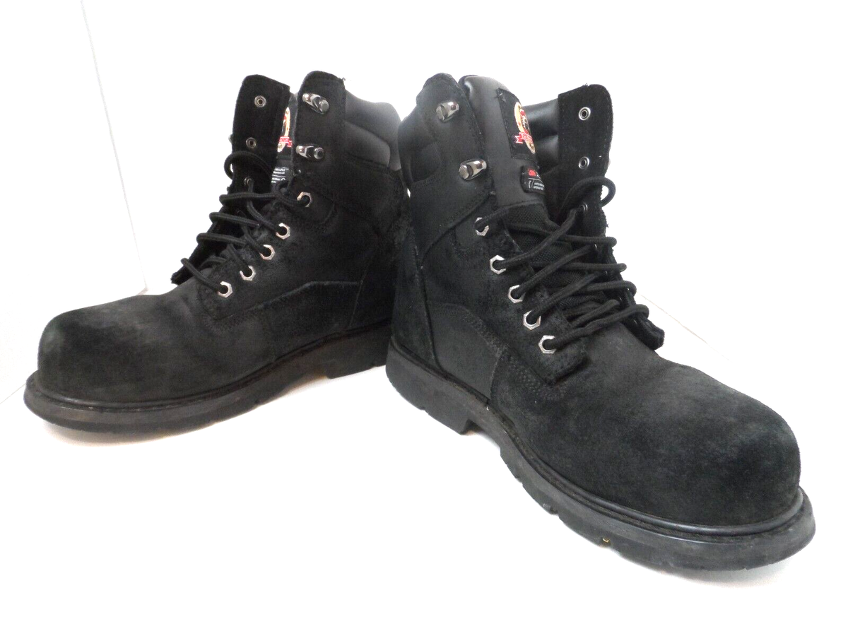 Brahma\'s Steel Toe Work Boots Men\'s 9 1/2W ASTM F2413-18 M/I/C Free Shipping! Brahma Steel Toe Work Boots for Men Wide  main image 2