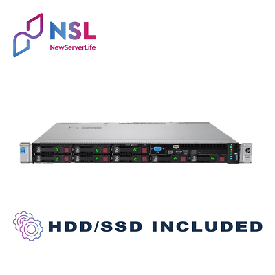 Serveur HP Proliant DL360 G9 8SFF - 2x Xeon E5-2697 V4 - Occasion Testé