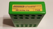 77428 REDDING TYPE-S FULL LENGTH BUSHING SIZING DIE - 280 ACKLEY IMPROVED - NEW