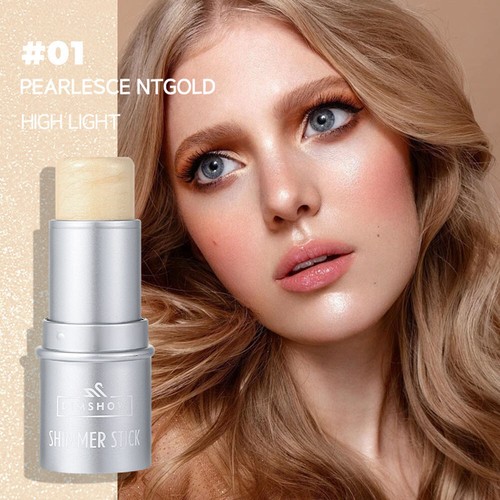 6 Colors Cheek Lip Tinted Moistured Blush Stick Eyes Cheek Lip Brighten Cream - Picture 13 of 24