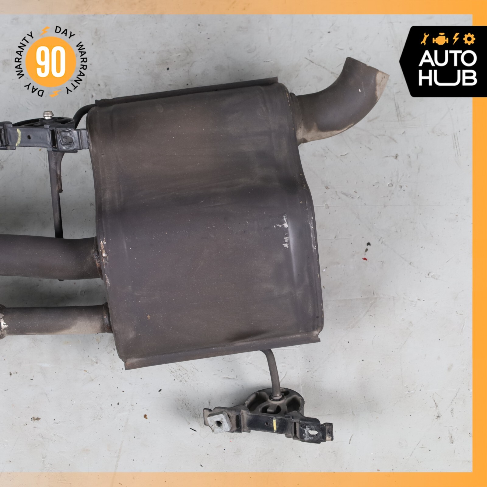 Maserati Quattroporte M139 Exhaust Mufflers Dual Tips Left & Right Side Set 74k