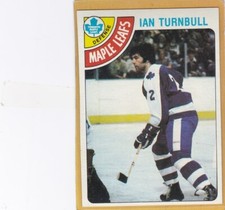 1978-79 TOPPS HOCKEY IAN TURNBULL #127 MAPLE LEAFS EXMT *A10519