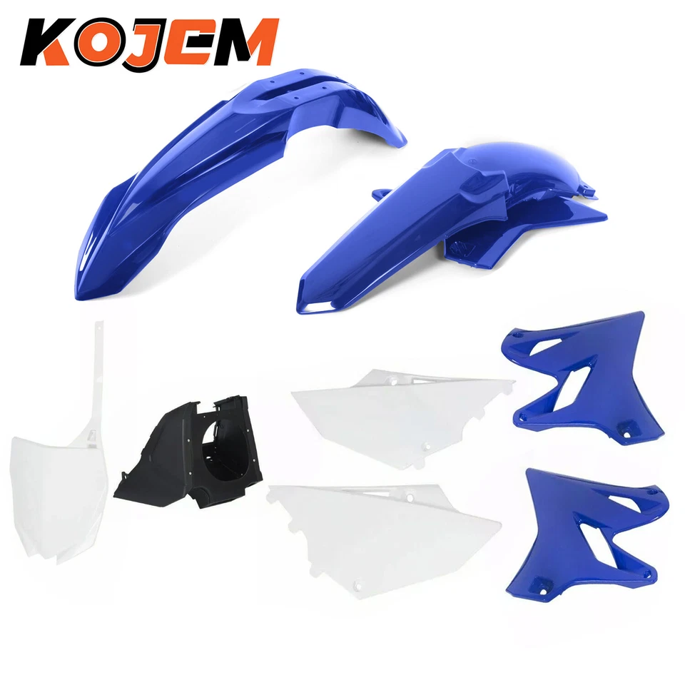 Juego de kit completo de plástico Restyle 2018 estilo para Yamaha YZ125 YZ250 2002-2020 Foto 2 de 4