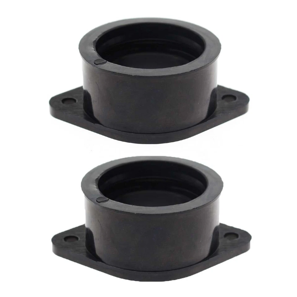 2 x Colector de admisión de carburador bota aislador de carburador para Kawasaki 440 LTD KZ440B Foto 4 de 4