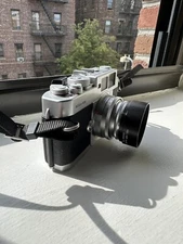 Voightlander Bessa R2M Silver Body Jahre Limited Edition + Heliar Classic 50m F2