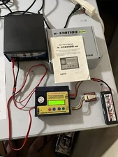 ProTek Super Pro 20 RC Power Supply Ac Dc + E Station Bc6hp Balance Charger Acdc