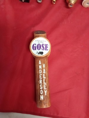 Anderson Valley Framboise Rose Gose Ale Beer Tap Handle 10.25 Inches