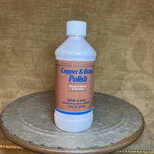 Stanley Home Products Copper & Brass Polish USA Made Discontinued  7.5 Fl Oz