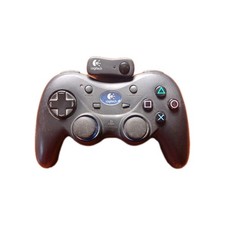Logitech Cordless Controller Playstation 2 Ps2 Wireless Con Ricevitore Difettoso