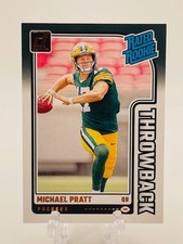 2024 Panini Donruss - Rated Rookie Throwback #30 Michael Pratt Packers