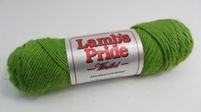Lambs Pride Verigated M120 Limeade Aran Weight  Heavy Worsted Yarn Wool/Mohair