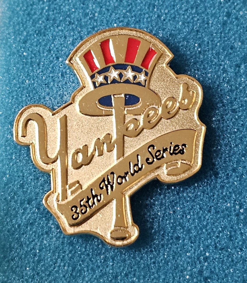 Pin Ruban New York Yankees Rare Avec Chaîne - Ancien, USA