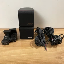 Bose Redline Double Cube Speakers with Brackets & Wire Hookups