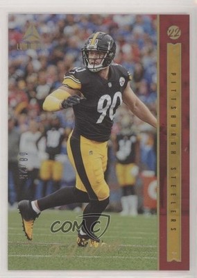 2022 Panini Luminance Red 8/25 TJ Watt #75 ni4
