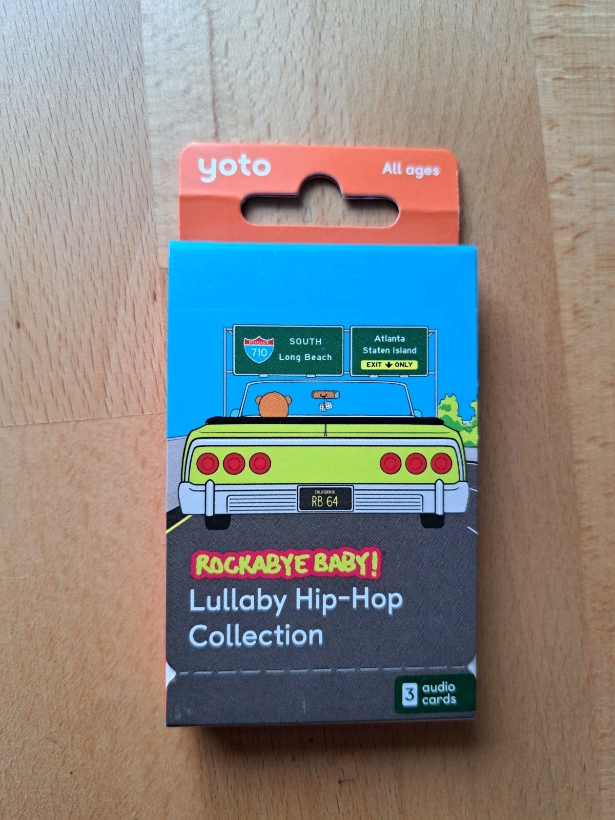 Yoto card pack - Lullaby Hip-Hop Collection, Rockabye Baby!