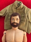 Vintage G I JOE Hasbro Adventure Team Commender 1970's (Stamped 1964)