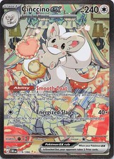 Cinccino ex - Artist Keisin Special Illustration Holo Chaos Rising 119/086 NM