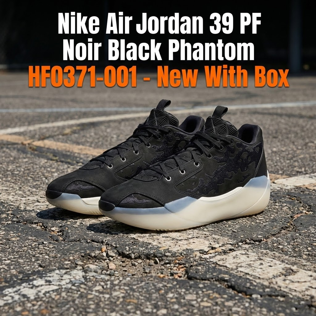 Nike Air Jordan 39 AJ39 PF Noir Black Phantom HF0371-001 Men