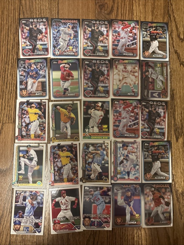 100+ MLB CARD FUTURES STARS AND CUP CARD LOT(2000s 2010s 2020s)