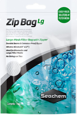 Seachem Zip Media Bag Large 19'' x 17''