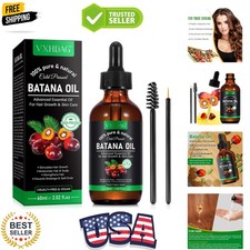 Batana Oil - 100 Pure  Natural from Honduras for Hair Growth, Eliminates Sp...