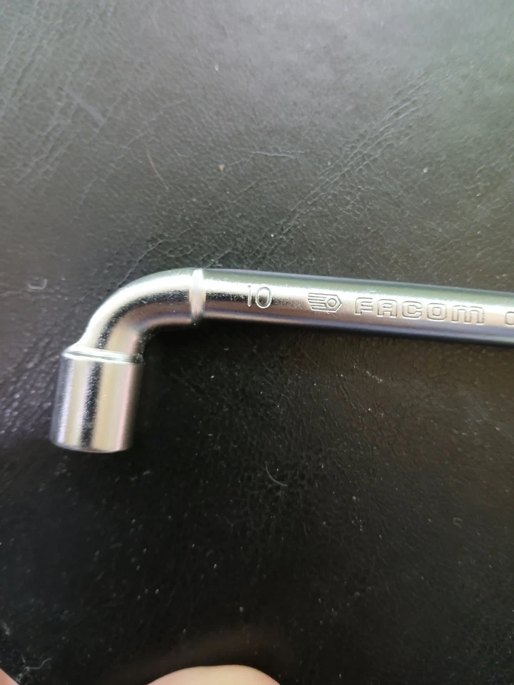 Facom Clé à pipe De 10 débouchée forgée - Photo 3/4